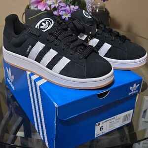 adidas Kids Sneakers Black and White